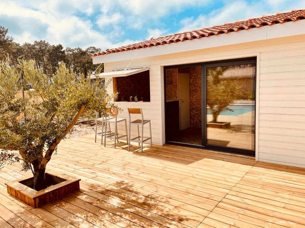 Villashomeclet - Villa Palm Beach Vensac Buitenkant foto
